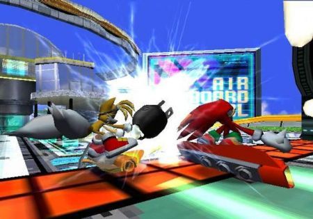 Presentacin de algunos circuitos de Sonic Riders, en formato video