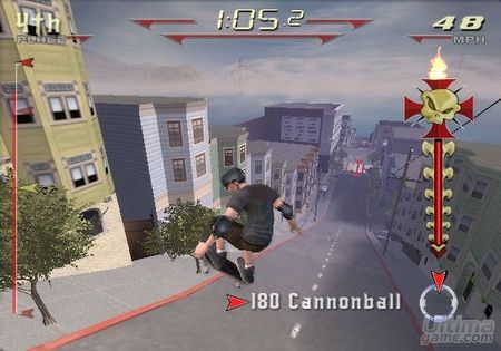 Nuevas imgenes y detalles de la versin PS2 de Tony Hawk Downhill Jam