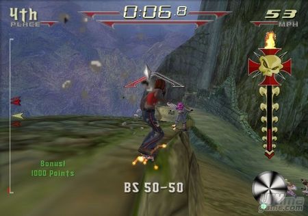Nuevas imágenes y detalles de la versión PS2 de Tony Hawk Downhill Jam