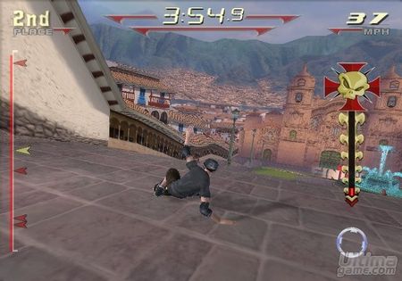 Nuevas imgenes y detalles de la versin PS2 de Tony Hawk Downhill Jam