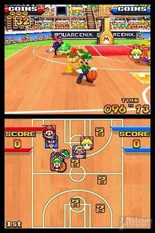 Galera de imgenes de Mario Slam Basketball