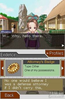 Nuevas imgenes de Phoenix Wright - Justice For All