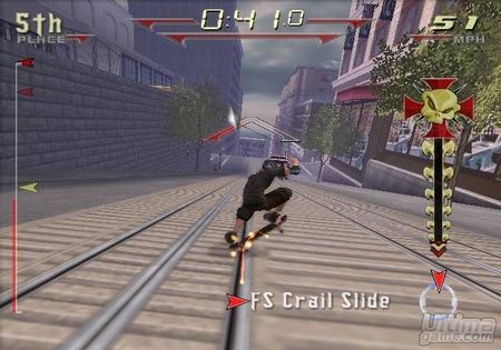 Nuevas imgenes y detalles de la versin PS2 de Tony Hawk Downhill Jam