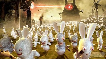 Descubrimos como ser Rayman Raving Rabbids en Xbox 360 y Nintendo DS