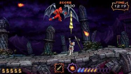 Ms retos para el bueno de Sir Arthur en su primera aventura en PSP