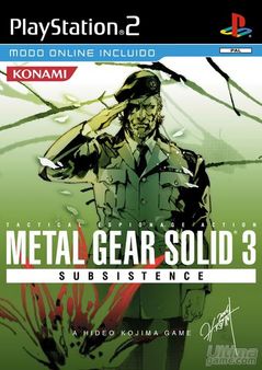 Metal Gear Solid 3 Subsistance para el prximo da 5 de Octubre
