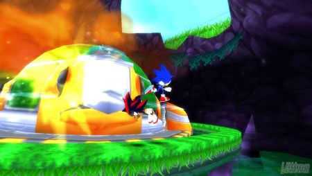Nuevo vdeo de Sonic Rivals. Corre con el erizo supersnico.