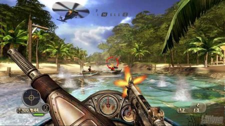 Ms ejemplos de renderizado del agua en Far Cry Instincts Predator para Xbox 360