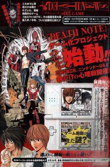 Nuevas imgenes de Death Note - Kira Game para DS