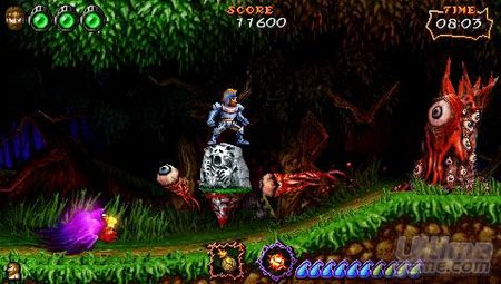 Ms retos para el bueno de Sir Arthur en su primera aventura en PSP