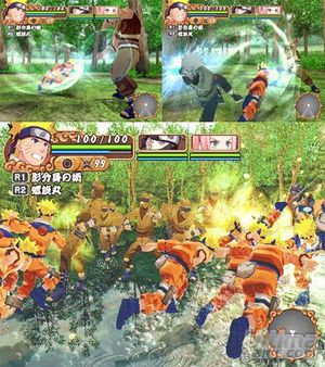 Nuevas imgenes de Naruto - Konoha Spirits para PS2