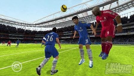 Real Madrid - Villareal en FIFA 07 de Xbox 360