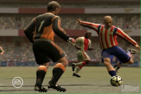 Real Madrid - Villareal en FIFA 07 de Xbox 360