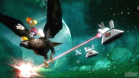 Los nuevos poderes de Rayman Raving Rabbids para DS te dejarn helado