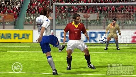 Real Madrid - Villareal en FIFA 07 de Xbox 360