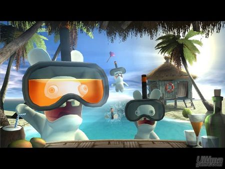 Los nuevos poderes de Rayman Raving Rabbids para DS te dejarn helado