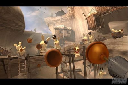 Descubrimos como ser Rayman Raving Rabbids en Xbox 360 y Nintendo DS