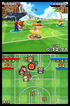 Galera de imgenes de Mario Slam Basketball