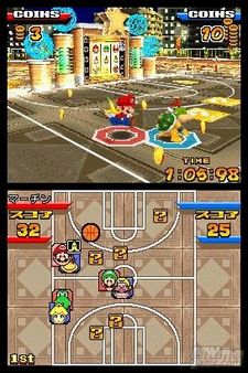 Galera de imgenes de Mario Slam Basketball