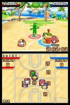Galera de imgenes de Mario Slam Basketball