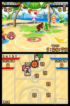 Galera de imgenes de Mario Slam Basketball