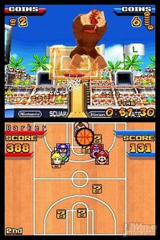 Square Enix desvela sus primeras adicciones al plantel de jugadores de Mario Hoops 3-on-3