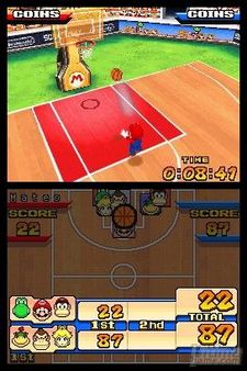 Galera de imgenes de Mario Slam Basketball