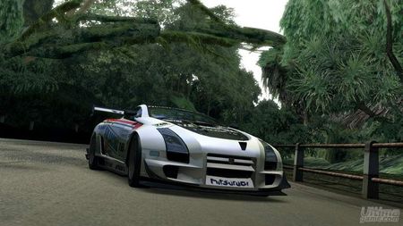 El Angelus y el Crinale, mucho ms detallados en Ridge Racer 7