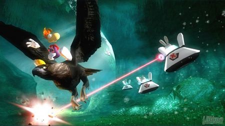Los nuevos poderes de Rayman Raving Rabbids para DS te dejarn helado
