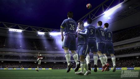 Real Madrid - Villareal en FIFA 07 de Xbox 360
