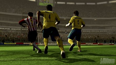Real Madrid - Villareal en FIFA 07 de Xbox 360
