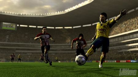 Real Madrid - Villareal en FIFA 07 de Xbox 360