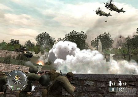 Cómo se juega en Wii a Call of Duty 3