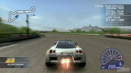 El Angelus y el Crinale, mucho ms detallados en Ridge Racer 7