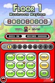 Ms niveles para Mario Vs. Donkey Kong 2 - La marcha de los Minis