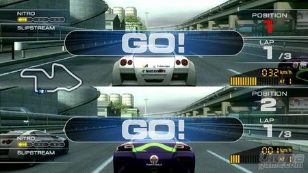 El Angelus y el Crinale, mucho ms detallados en Ridge Racer 7