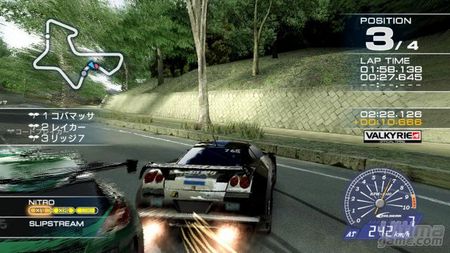 El Angelus y el Crinale, mucho ms detallados en Ridge Racer 7