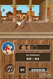 Primeras imgenes de Astrix & Oblix Mission Wifix para Nintendo DS