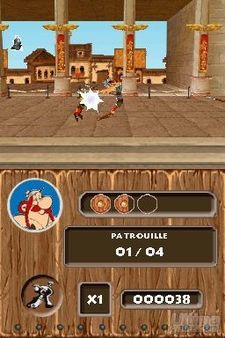 Ms imgenes de la versin para Nintendo DS de Asterix & Obelix XXL 2