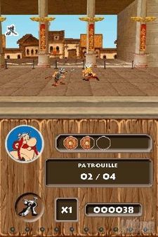 Ms imgenes de la versin para Nintendo DS de Asterix & Obelix XXL 2