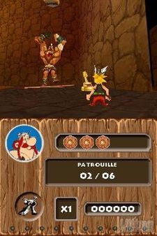Ms imgenes de la versin para Nintendo DS de Asterix & Obelix XXL 2