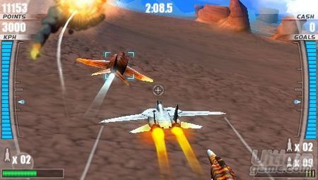 Conquista los cielos virtuales de PSP con After Burner: Black Falcon
