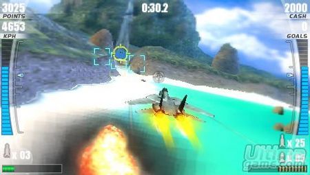 Conquista los cielos virtuales de PSP con After Burner: Black Falcon