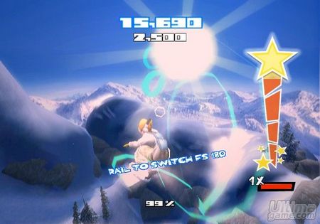 Los nuevos movimientos de SSX Blur, en imgenes