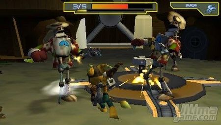 Nuevas imgenes de Ratchet & Clank: El tamao importa, para PS2