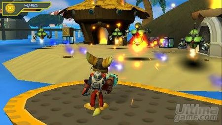 Nuevas im�genes de Ratchet & Clank: El tama�o importa, para PS2