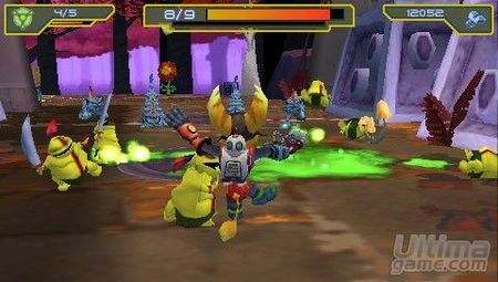 Nuevas imgenes de Ratchet & Clank: El tamao importa, para PS2
