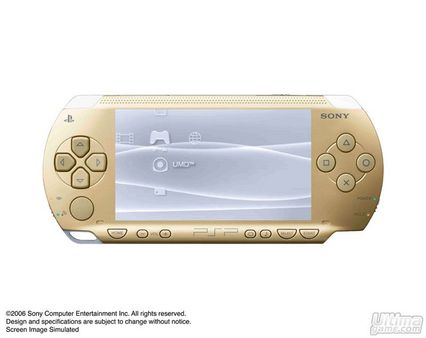 Sony anuncia un nuevo modelo de PSP, de color oro champn que se pondr a la venta con Monster Hunter Portable 2nd Hunters en Japn