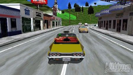 Encinde el taxmetro - Nuevas imgenes de Crazy Taxi Fare Wars