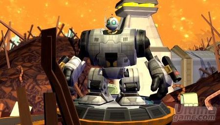 Nuevas imgenes de Ratchet & Clank: El tamao importa, para PS2